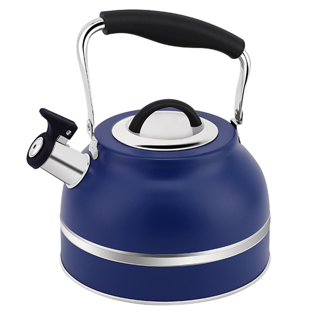 3 Quart Painting Kettle Whistling Tea Pot Stainless Steel Whistle Stove Top Kettle