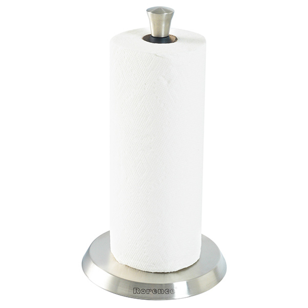 Black Kitchen Roll Holder: High-Quality Stainless Steel Paper Towel Holder