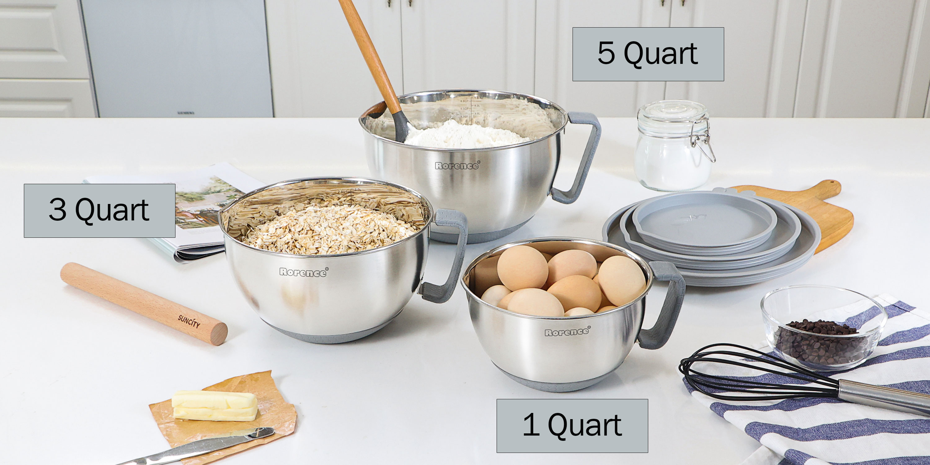 Unveiling the Versatility: Exploring the Functions of Mixing Bowls of Different Sizes