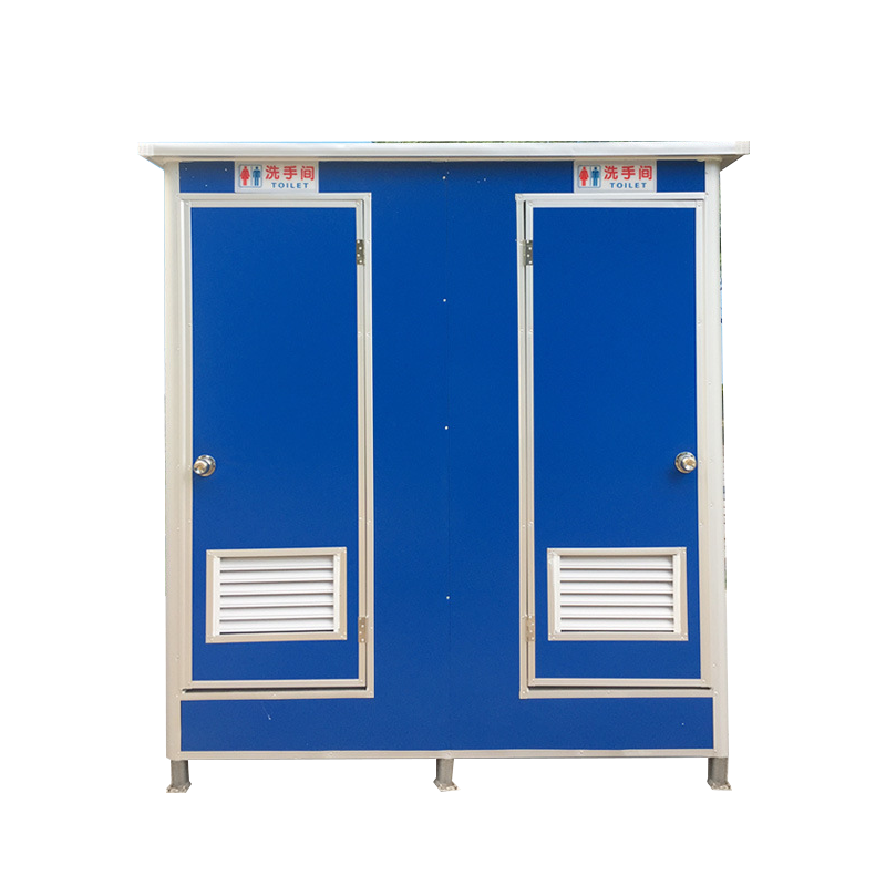 Personal portable public toilets are commonly used on construction sites