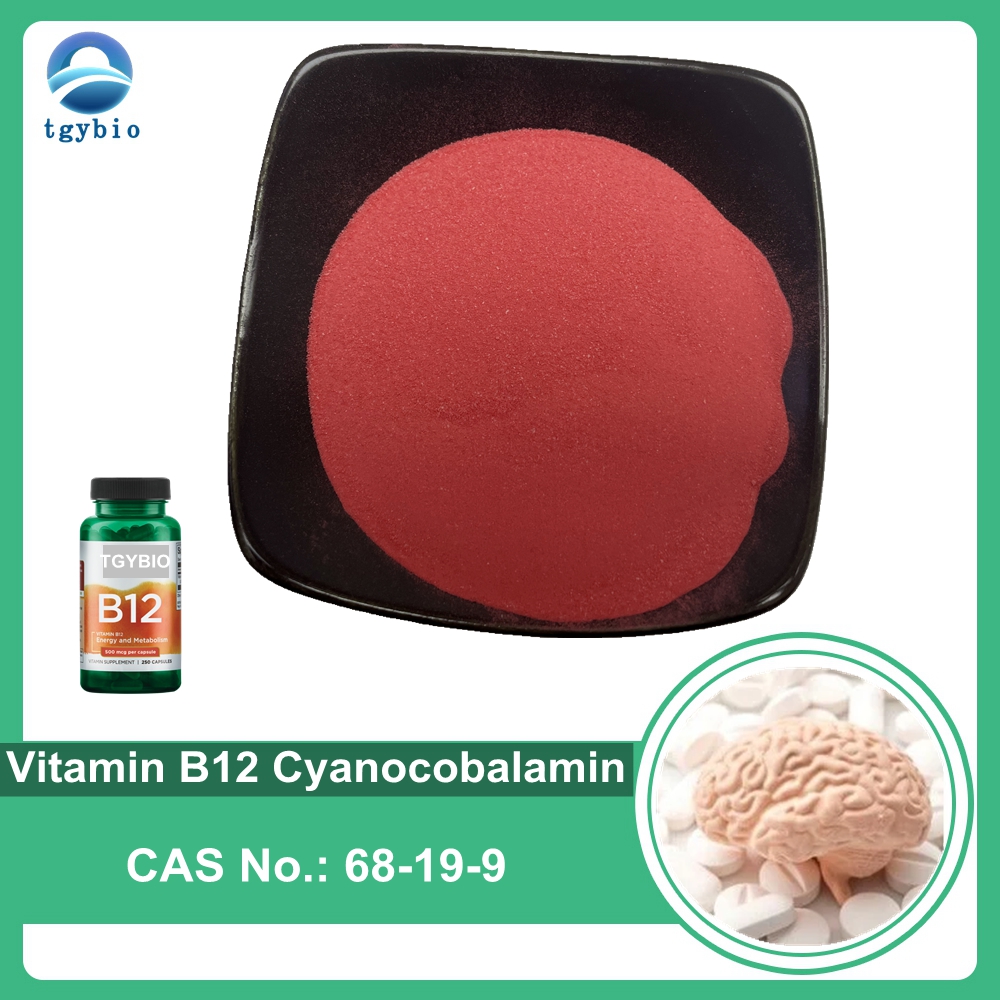 Vitamine B12 Vb12 de qualité supérieure, cyanocobalamine CAS 68-19-9