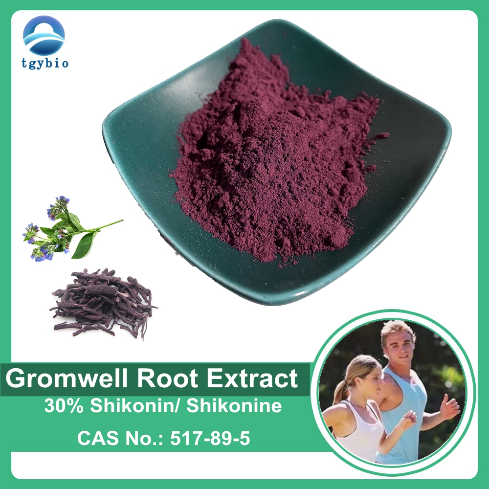 100% naturalny ekstrakt z korzenia Gromwell w proszku 30% Shikonin/Shikonine