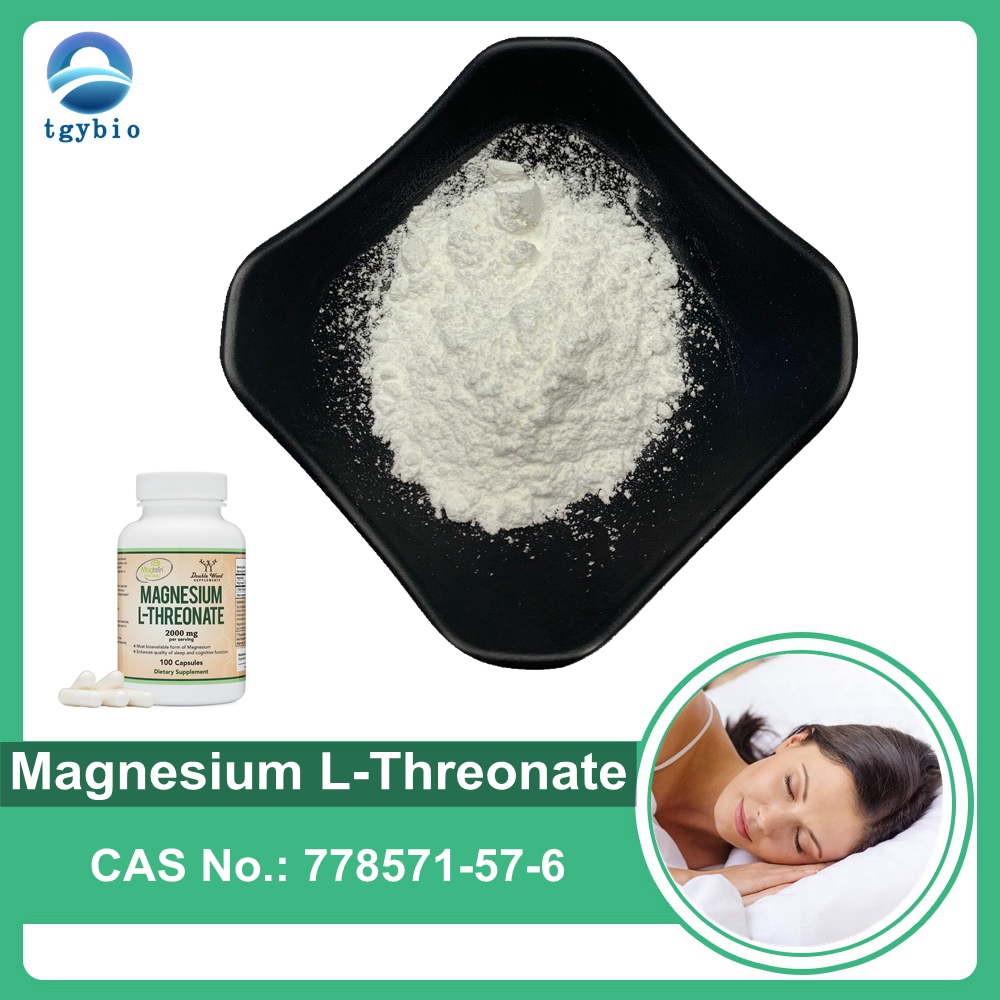 Supplément nutritif 99 % d'acide L-thréonique, sel de magnésium/L-thréonate de magnésium
