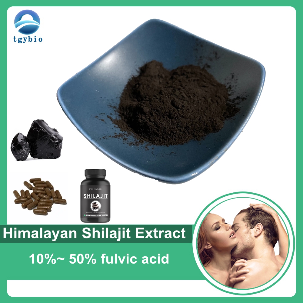 Extracto de Shilajit natural 100 % puro, 10 ~ 50 % de ácido fúlvico