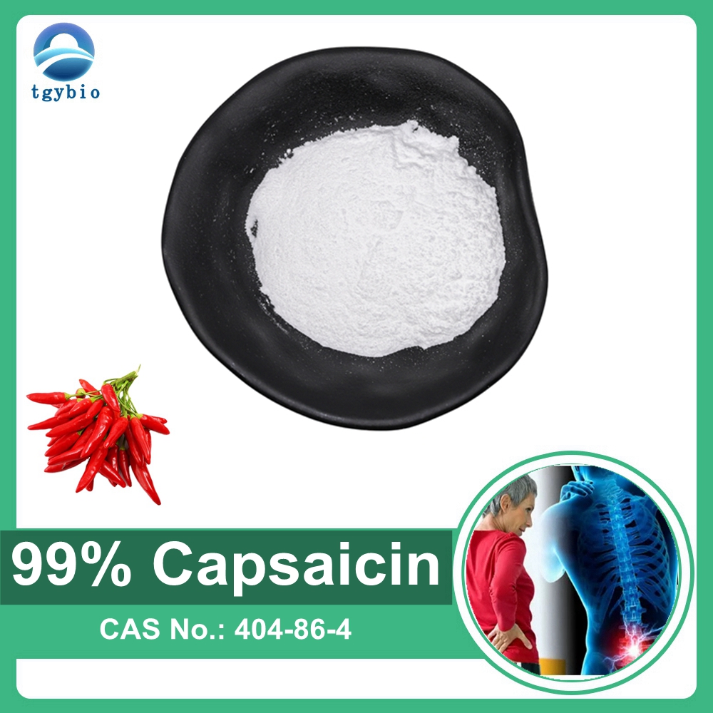 Supply Natural Capsicum Annuum Extract Chili Pepper Extract Powder 99% Capsaicin