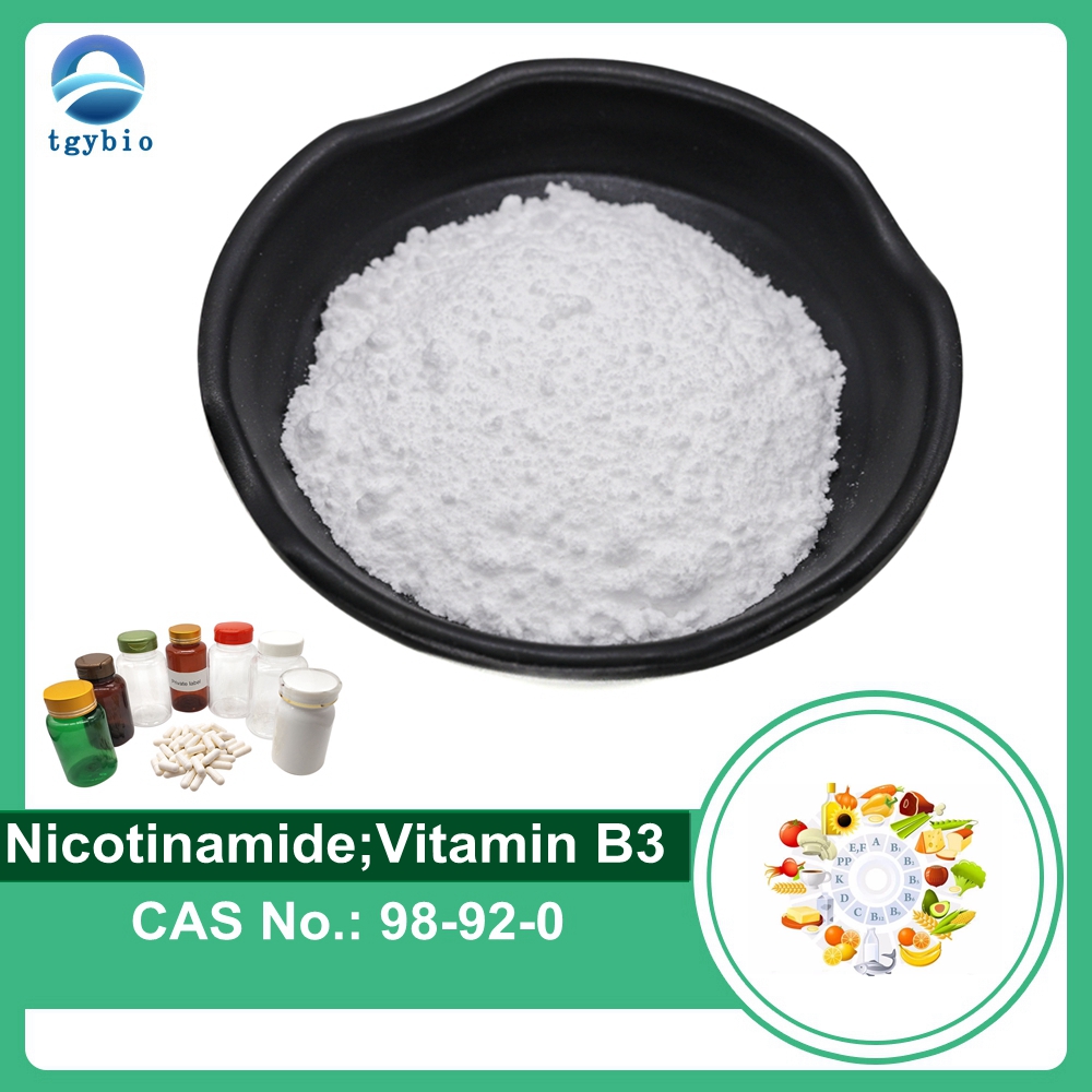 Supply Vitamin B3 powder nicotinamide Powder