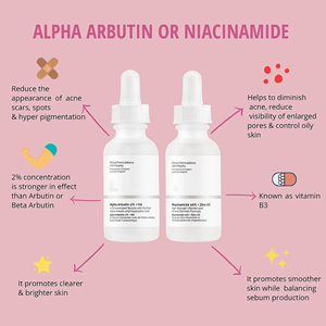 Что лучше: альфа-арбутин или ниацинамид?