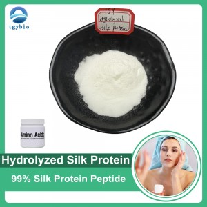 Hydrolysiertes Seidenprotein/Seidenproteinpeptid in kosmetischer Qualität