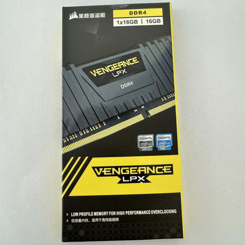 Corsair 16GB DDR4 3200 Desktop Memory Module Avengers LPX Series Single Module