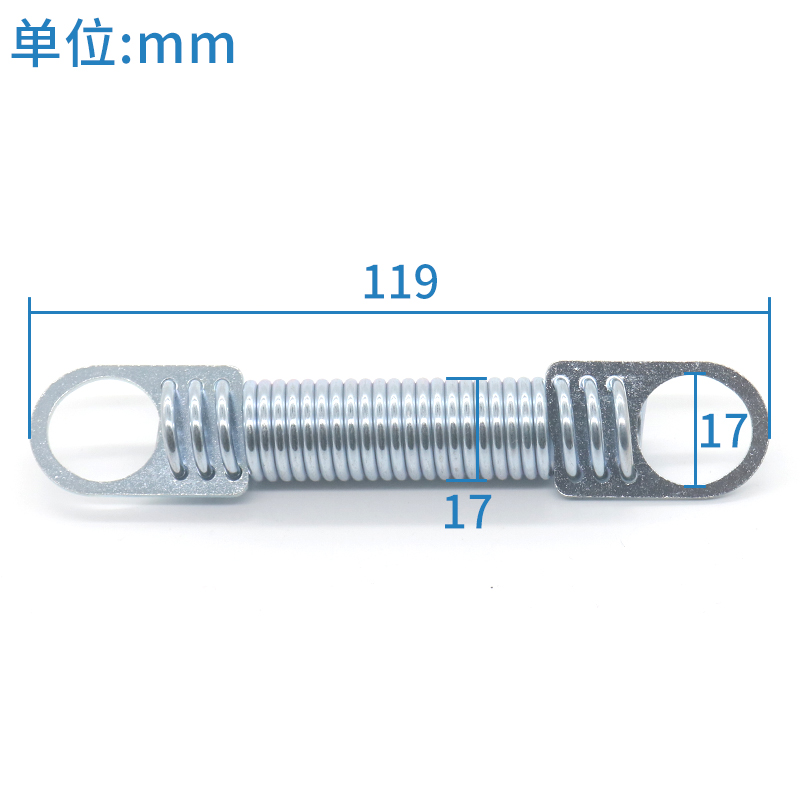 Elevator door knife spring 119x17mm Mitsubishi elevator parts lift accessories