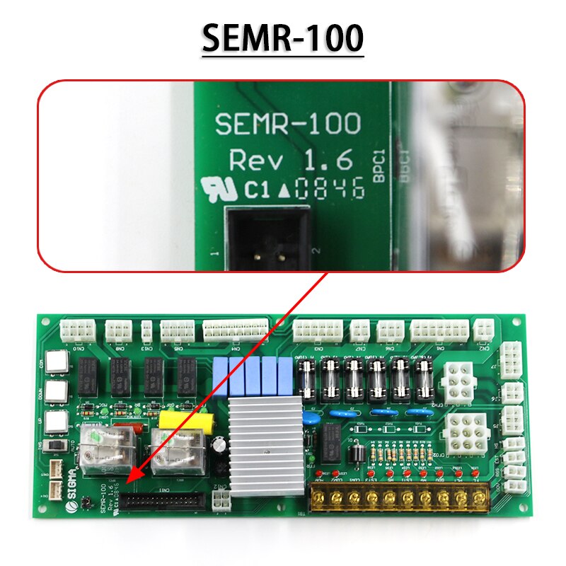 SEMR-100 REV1.6 inspection board SIGMA elevator parts lift accessories