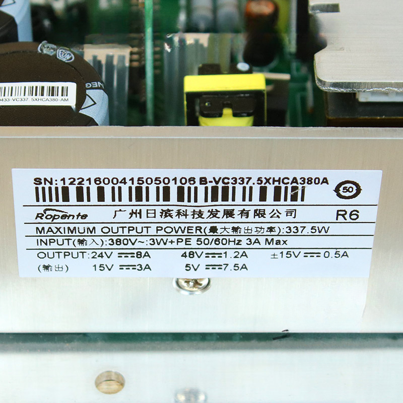 MCA AVR switching power supply board VC337.5XHCA380A 337.5W Hitachi elevator parts