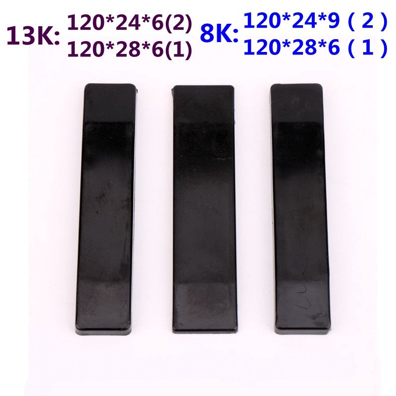 elevator guide shoe lining three in one 8K 13K 120x28x6mm lift parts