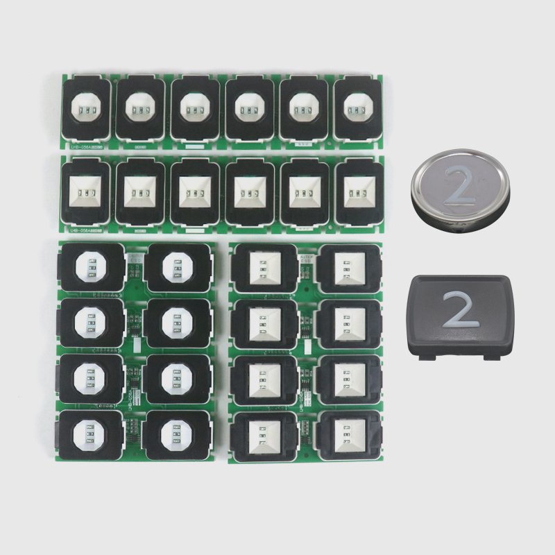 Elevator button board LHB-056A LHB-058A square round character sheet Mitsubishi lift parts