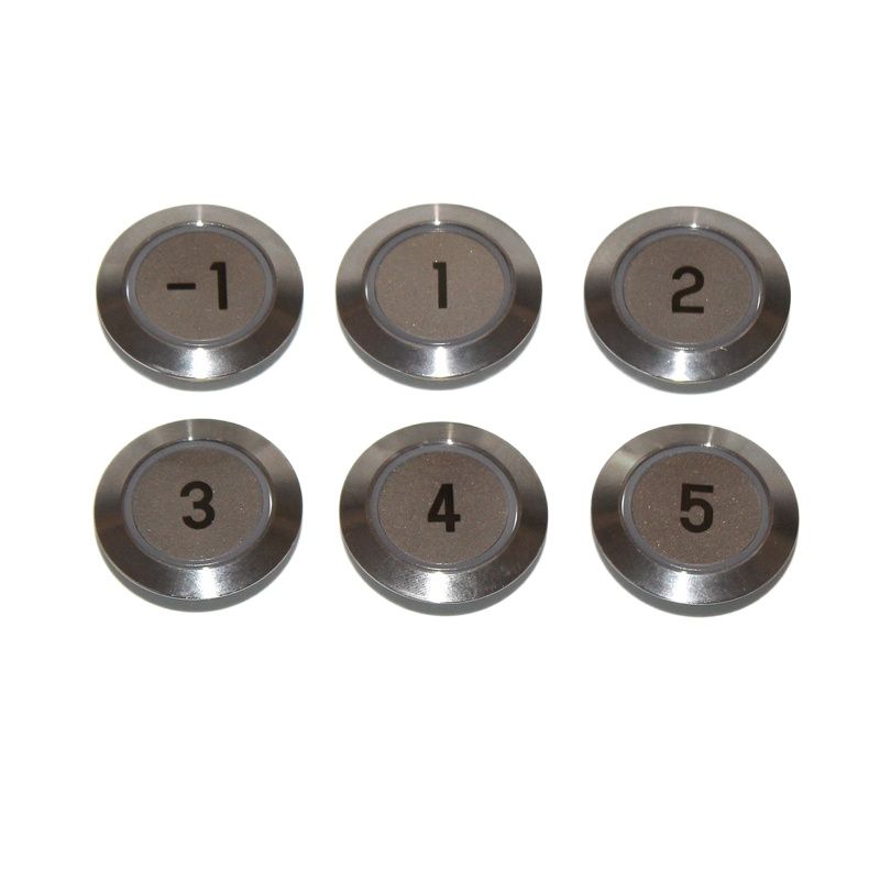 BR27C A311 Button 4 Pins Open Hole 27MM Green L...