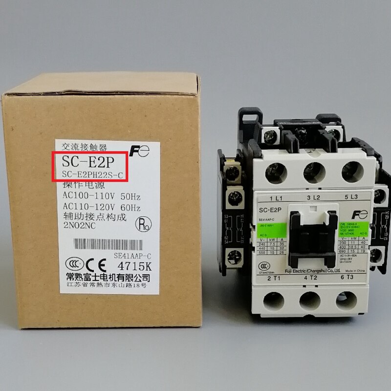 Fuji AC contactor SC-E2P SC-E05A SH-4G SC-E3P S...