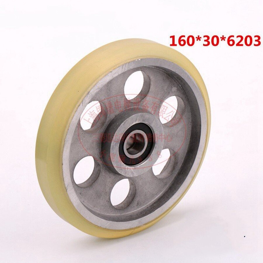 Guide Shoe Roller 160*30*6203 Counterweight Guide Shoe Wheel lift parts elevator accessories