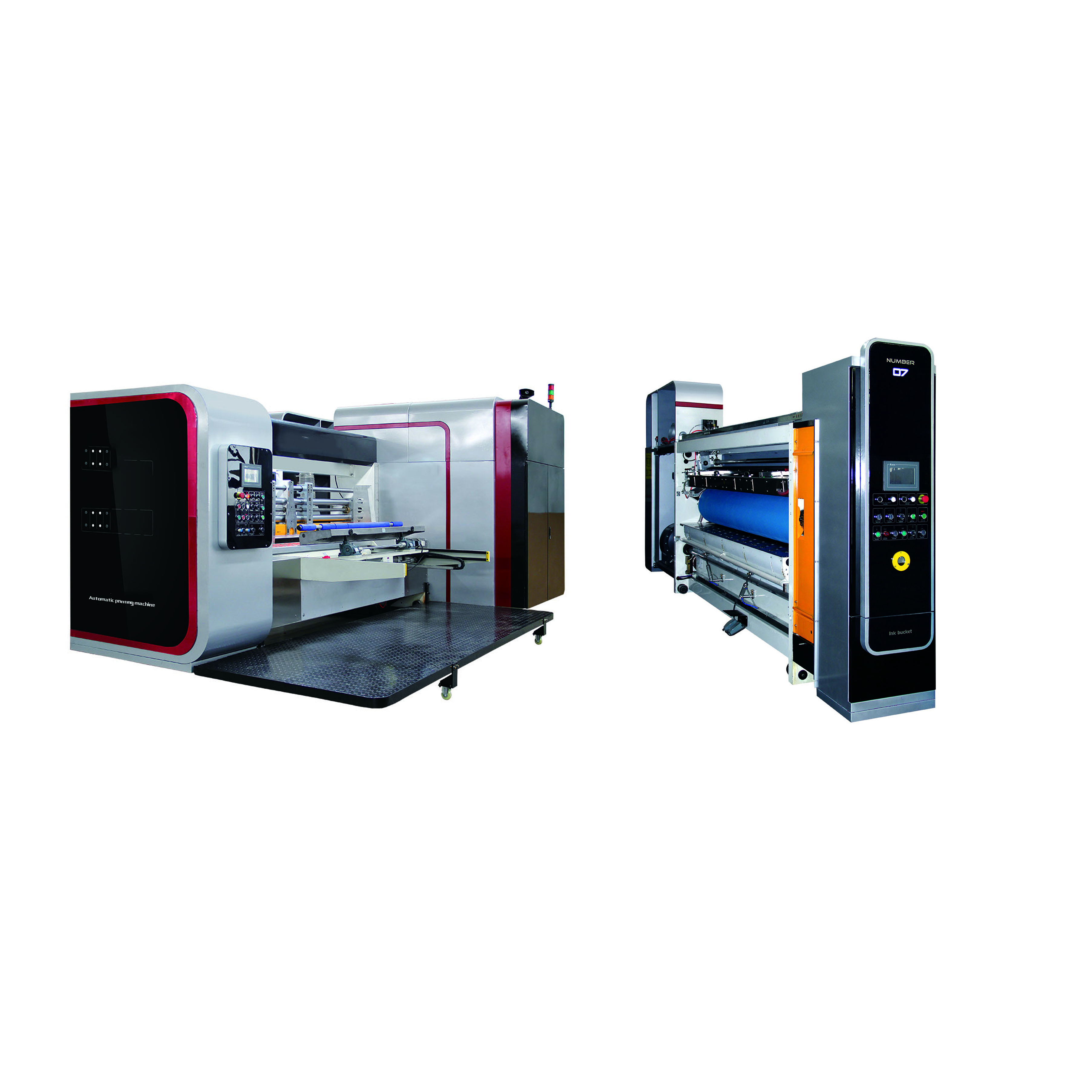 Fabbrica fatta in vendita calda Cina Stampa automatica Gluing Bundling Linkage Line Carton Box Making Machinery