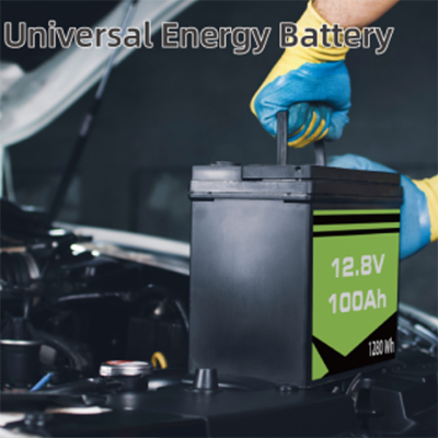 12.8V 100Ah IP65 Lithium battery 1280wh