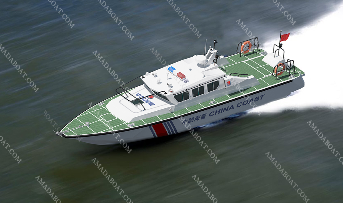 Fast Coastal Patrol Craft 1450 Maritime FRP and Carbon