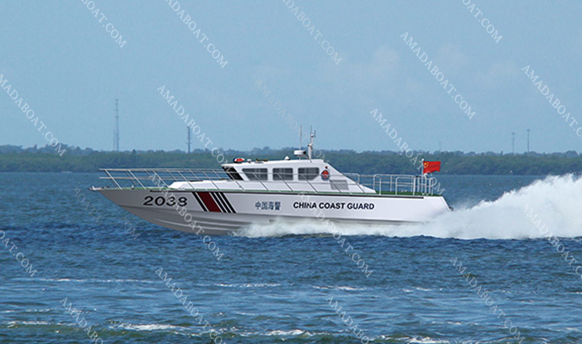 Fast Patrol Craft 2038b Coast Guard with ASD Offshore