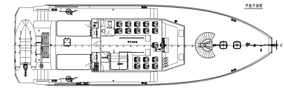 3A2576 ( Scaly Dragon ) Catamaran High-Speed Patrol Boat 02t3m