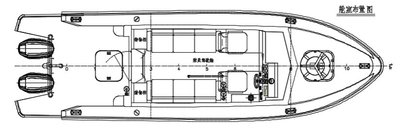 3A870 (Chinese Sturgeon II) Fishery Administration Boat 028aa