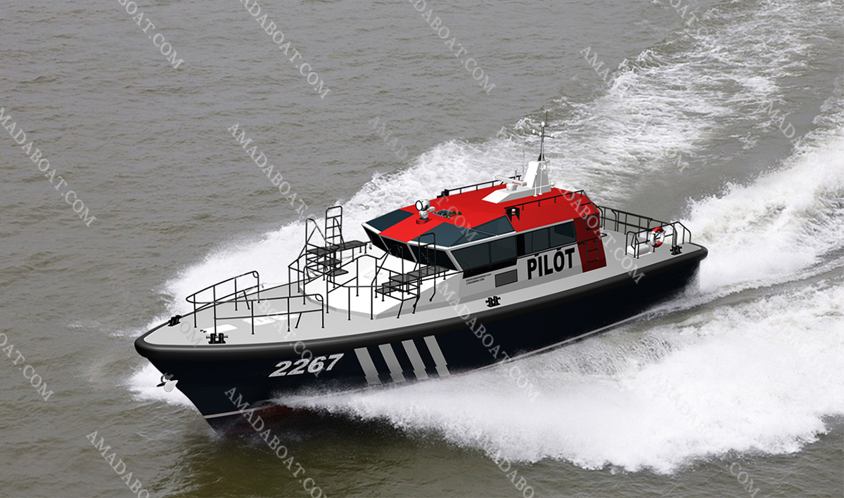 3A2267b (Xuan Wu II) High-speed Pilot Boatdnq