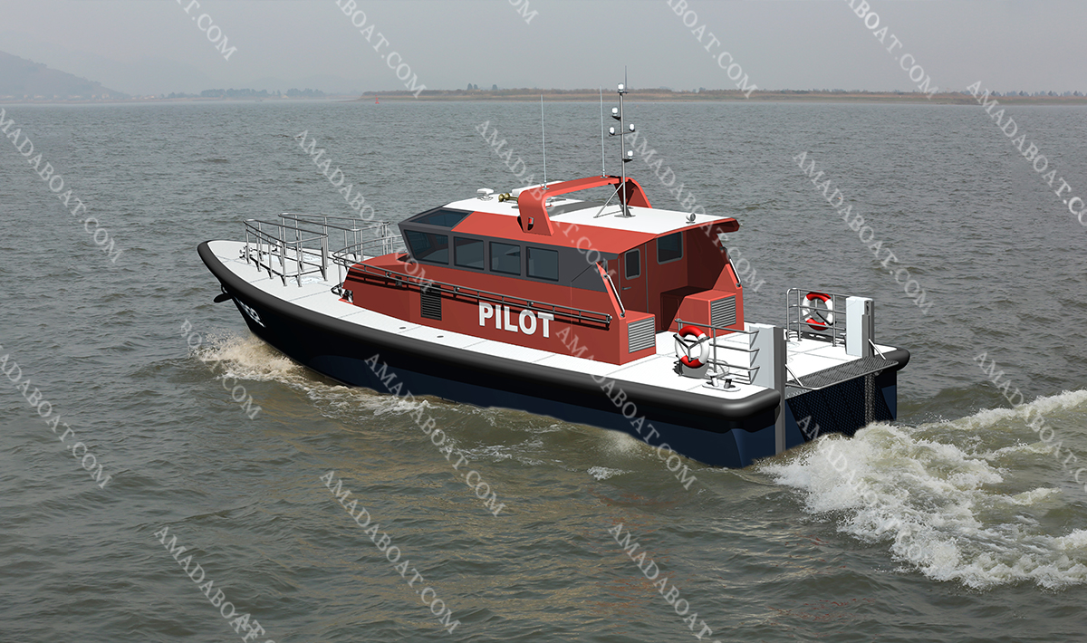 1832 (White Whale) High-speed Pilot Boat (2)jqn