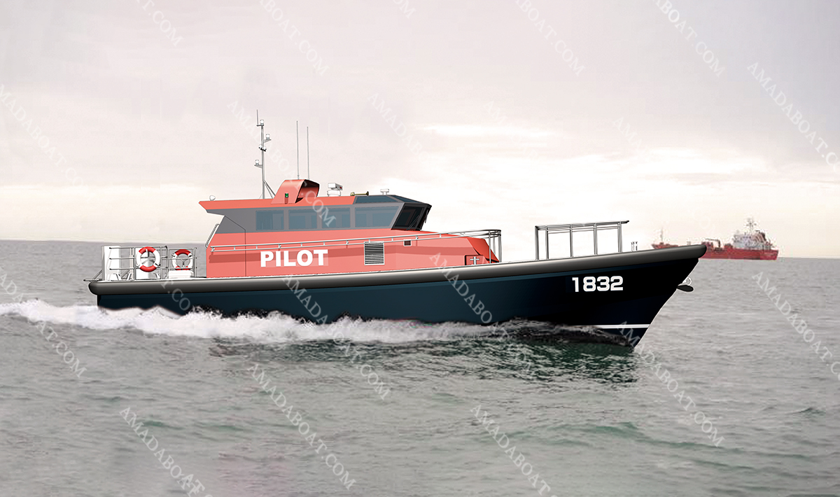 1832 (White Whale) High-speed Pilot Boat (5)ade