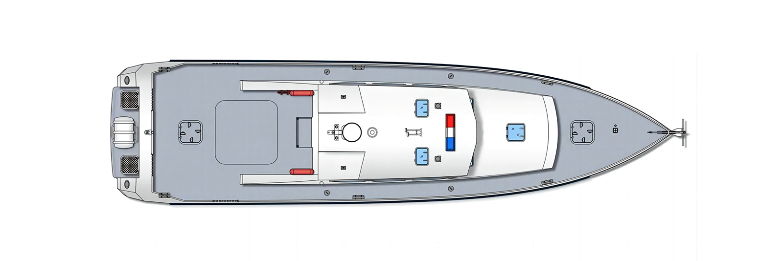 1807 (Hurricane) Coastal Super-high-speed Patrol Boat layout (1)dsl