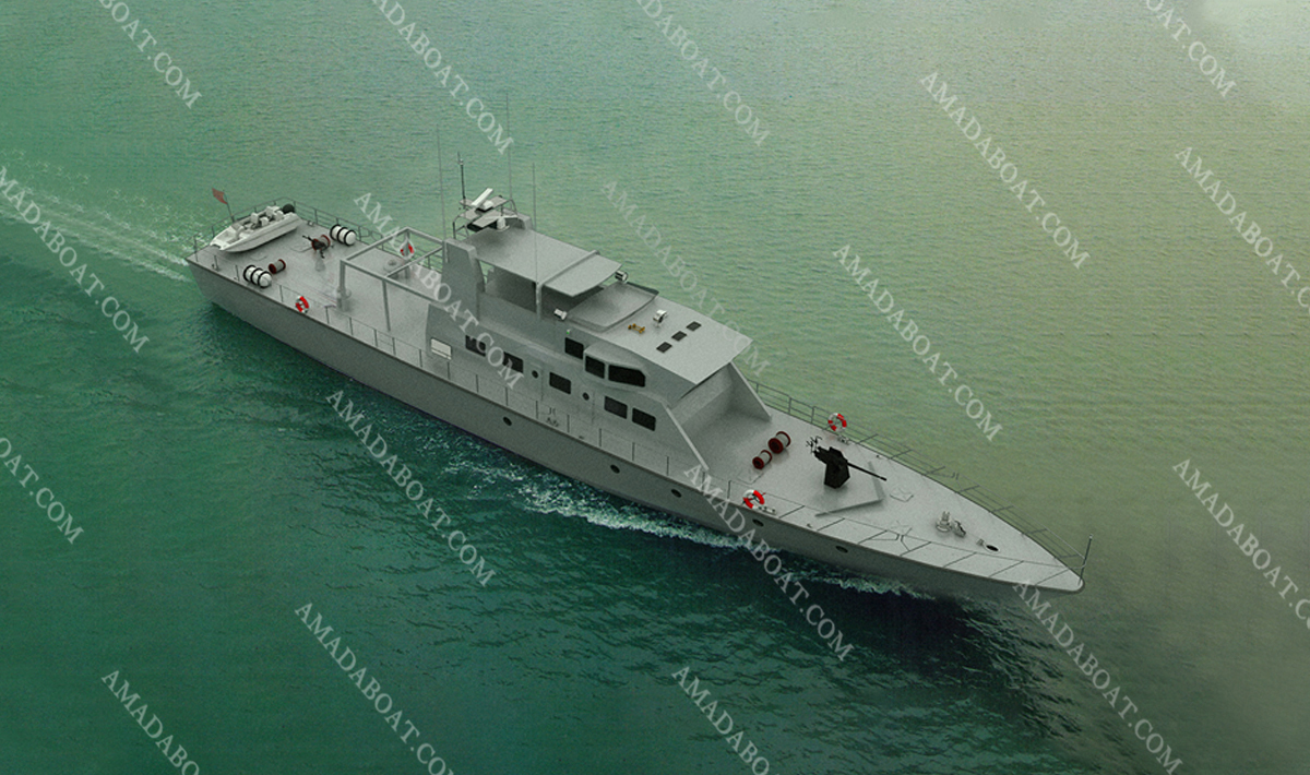 Fast Patrol Craft 3993 Maritime Aluminum Offshore