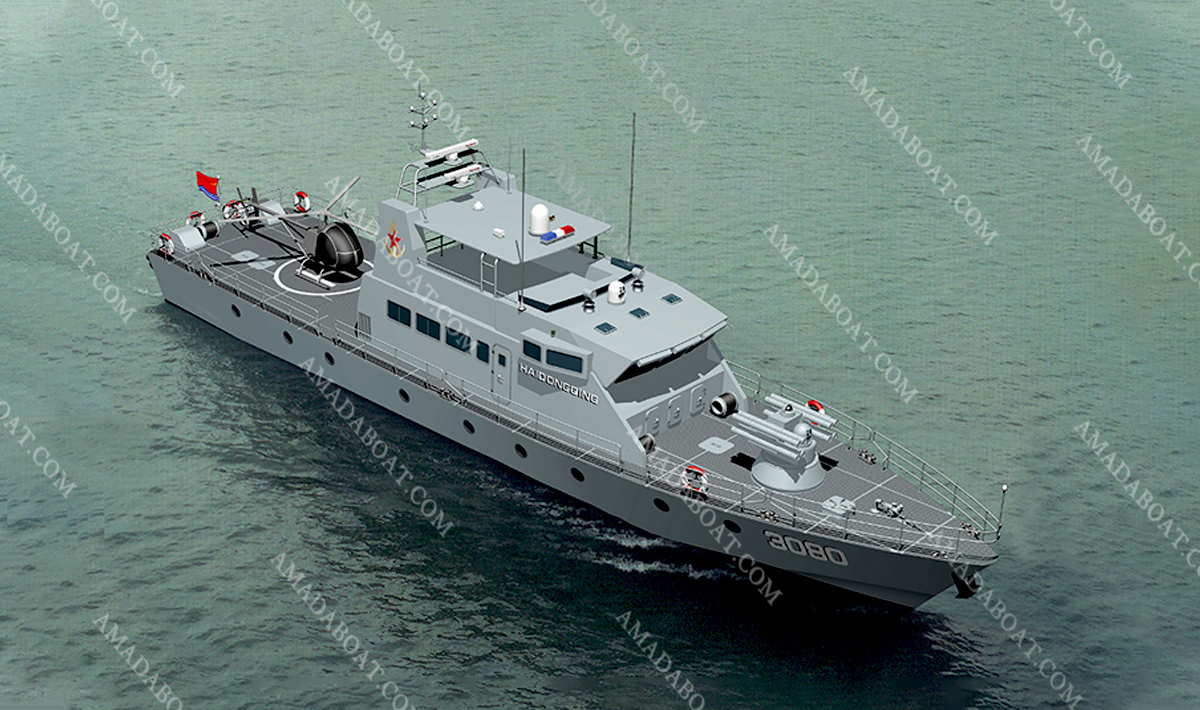 Fast Patrol Craft 3080 Maritime with Conventional Propeller Offshore