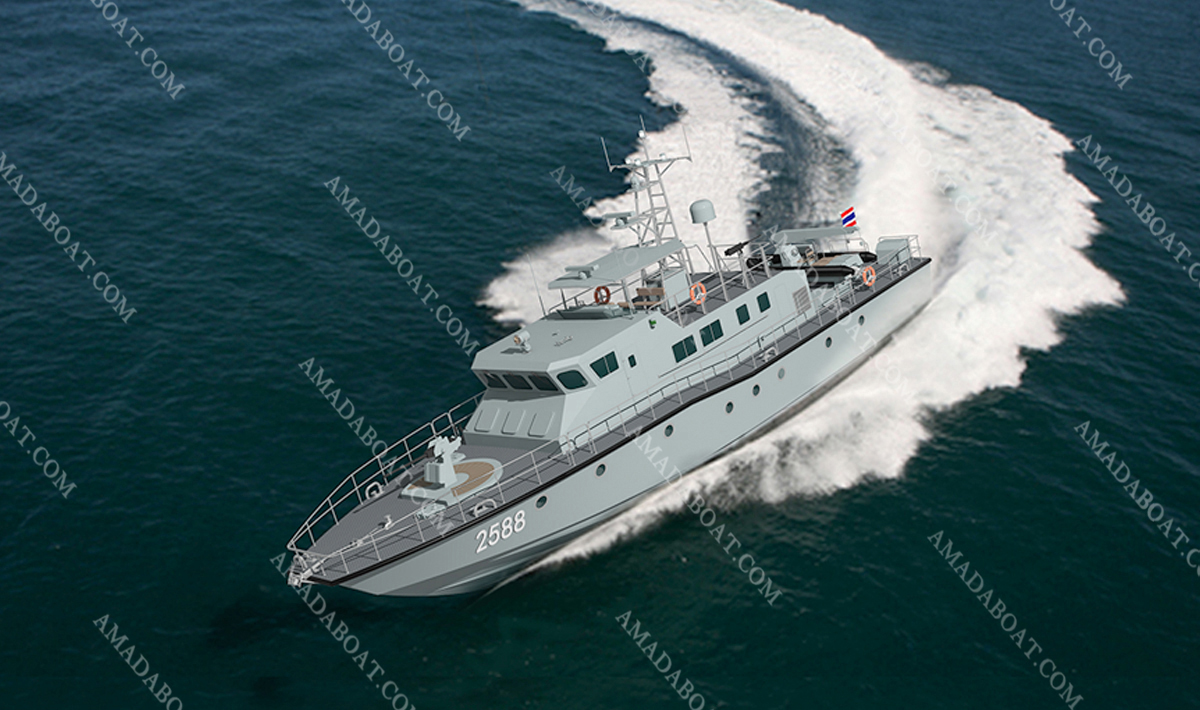 Fast Patrol Craft 2588 Maritime Aluminum Offshore