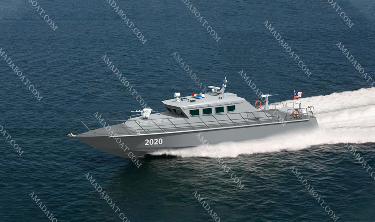 Fast Coastal Patrol Craft 2020d Maritime with ASD Aluminum