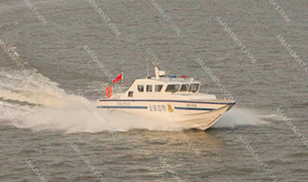 Fast Patrol Craft 1795 for Police Force with ASD Aluminum