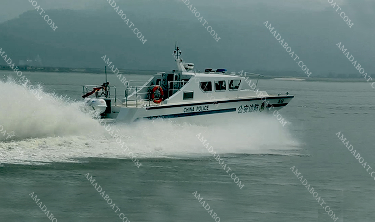 Fast Patrol Craft 1500 for Police Force FRP
