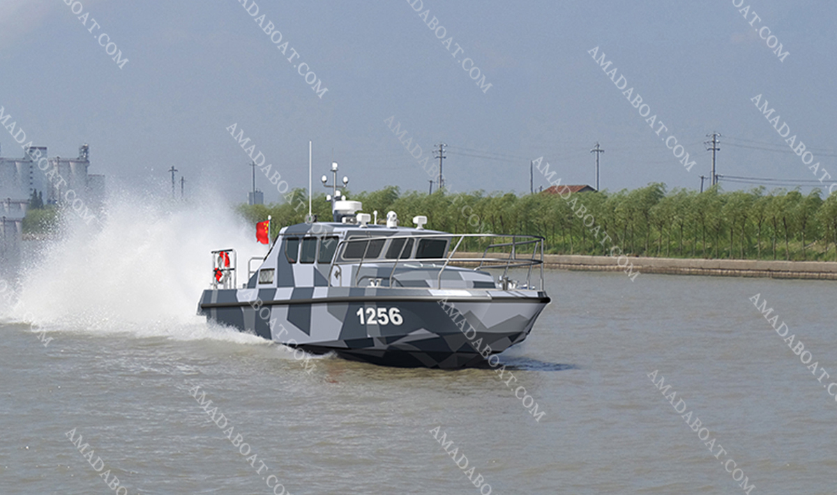 Fast Patrol Craft 1295 Maritime Trimaran Aluminum Inland