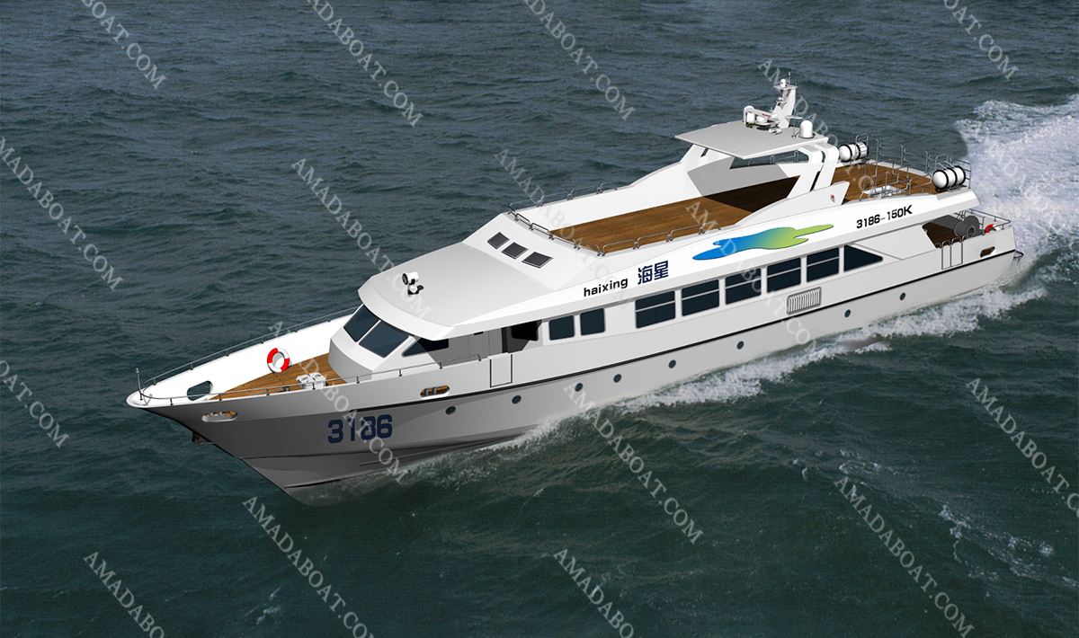 Coastal Passenger Boat 3168e Aluminum