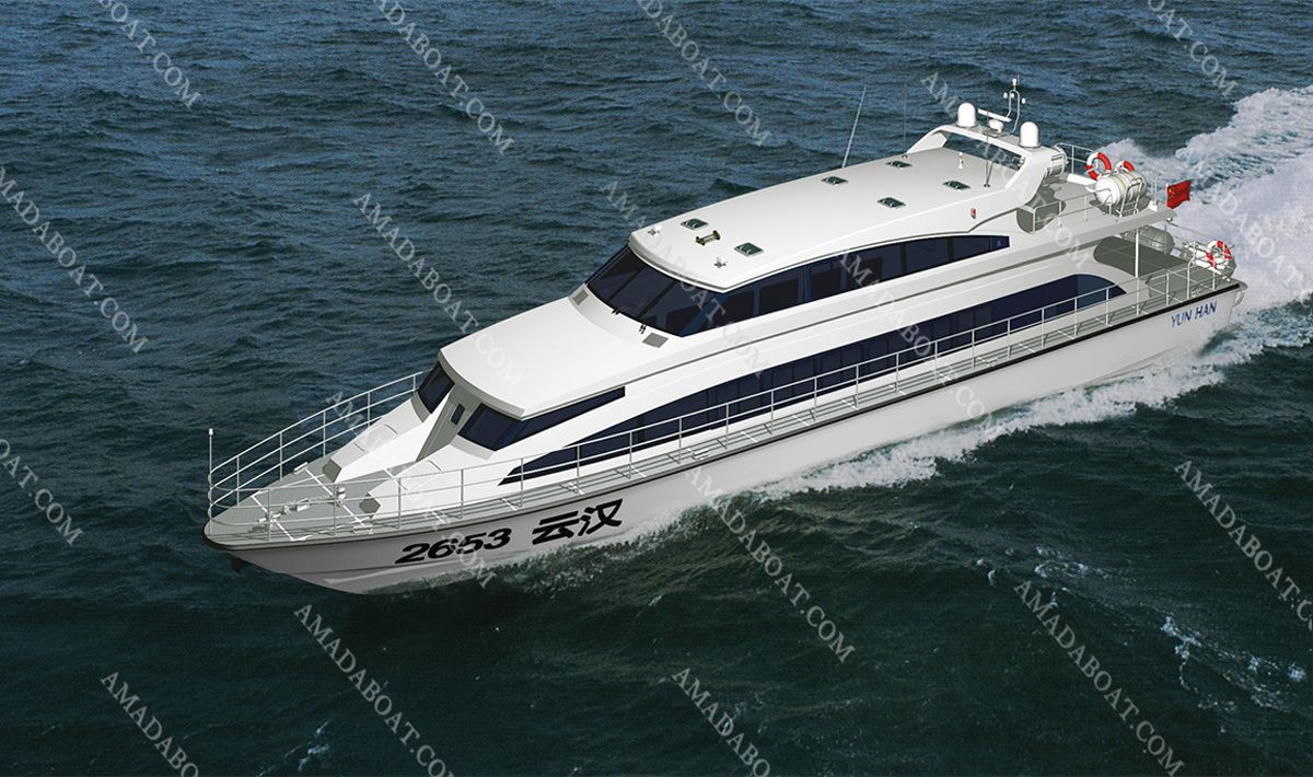 Economy Passenger Boat 2653 Wave-suppression