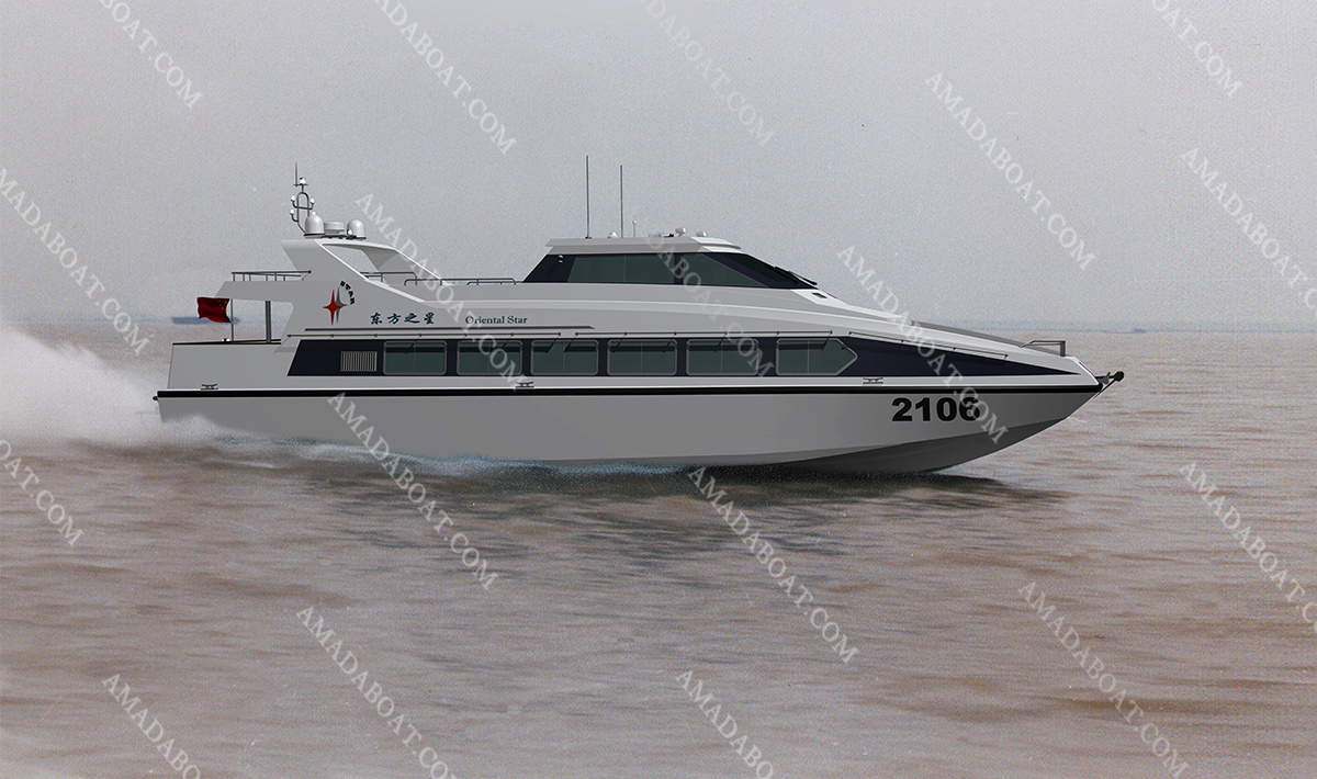 2106(Oriental-Star)Wave-suppression-Trimaran-Passenger-Boattmx