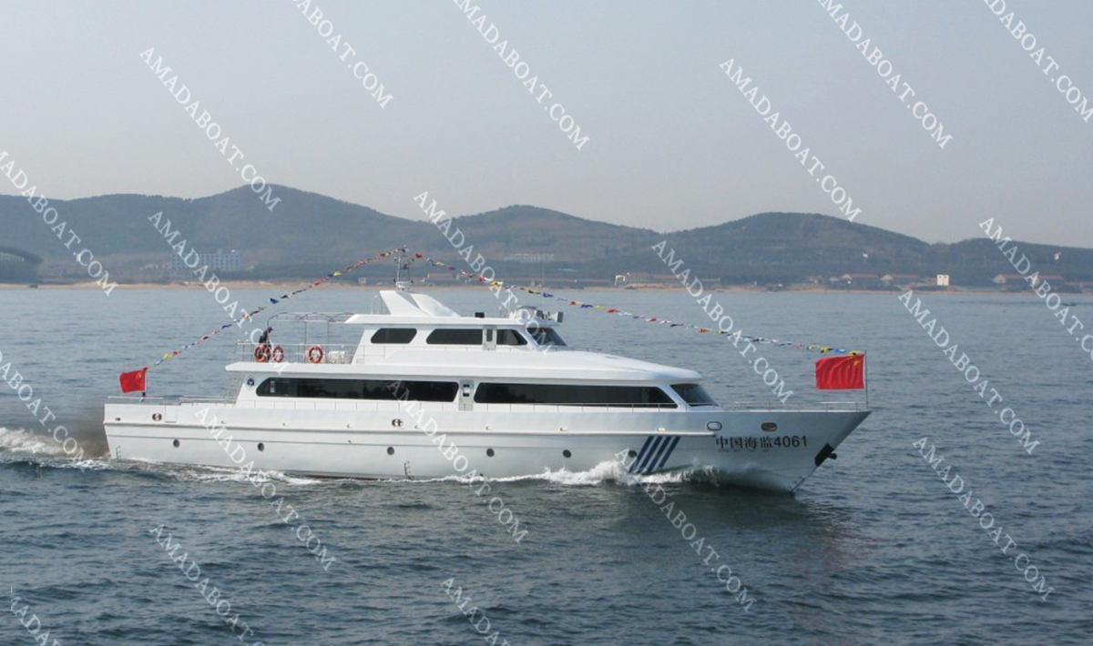Workboat 3446 Maritime with Conventional Propeller FRP