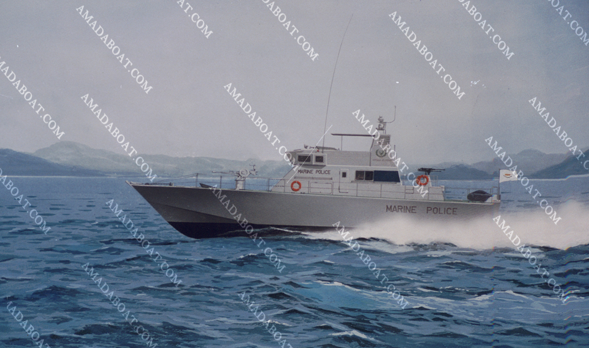 Workboat 2698b Maritime with Conventional Propeller FRP