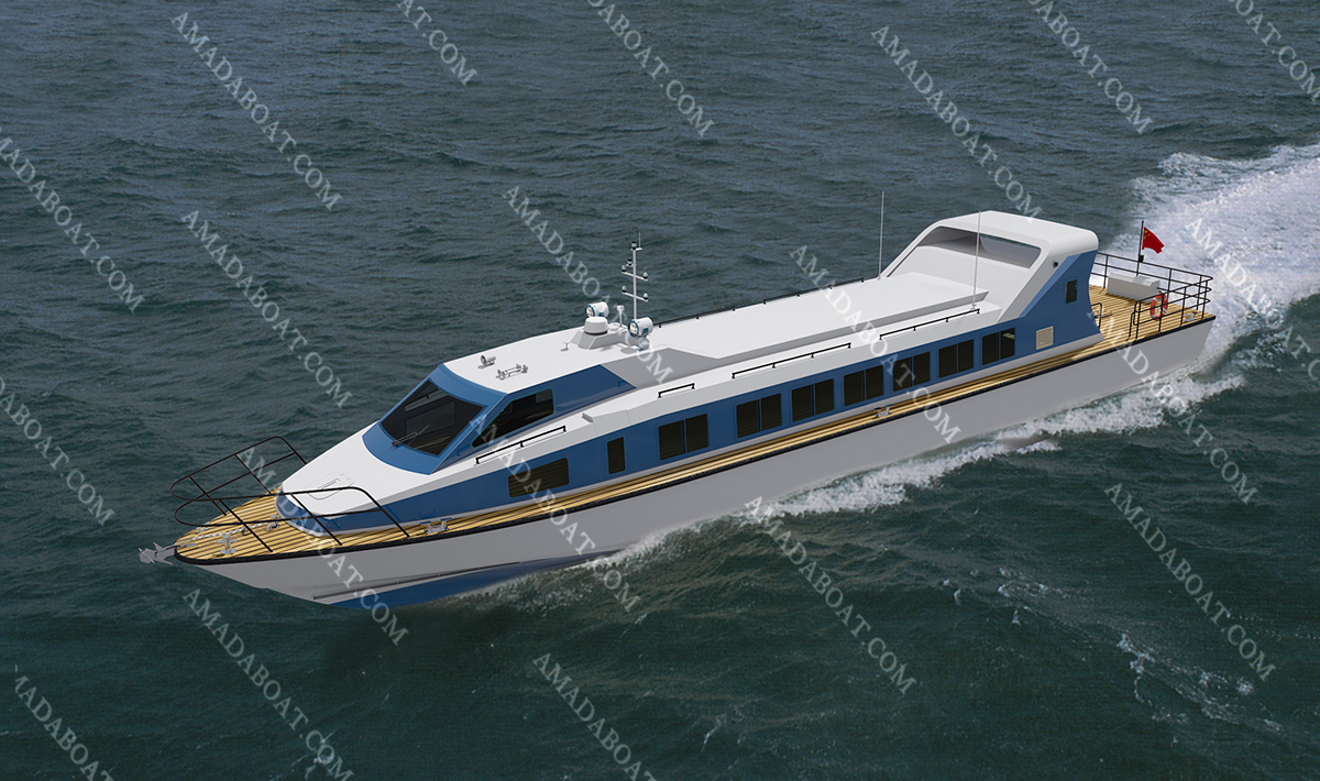 Workboat 2647 Maritime Wave-suppression Aluminum