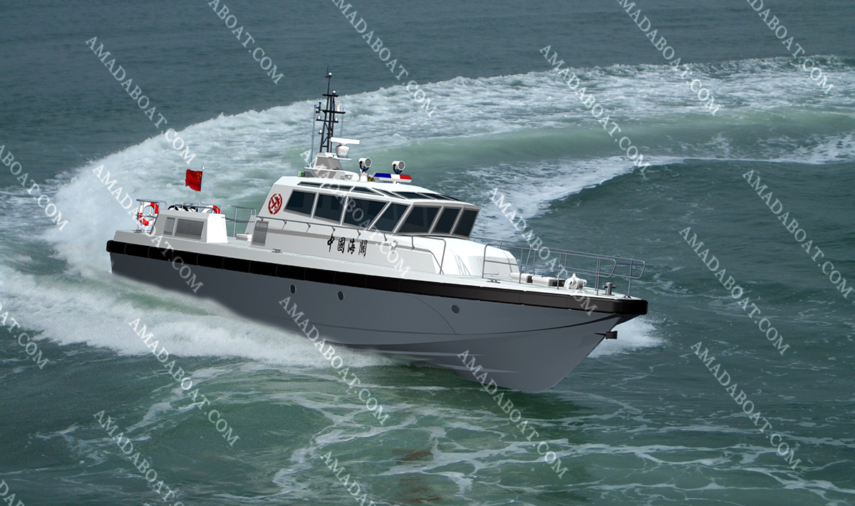 Workboat 2015 China Coast Guard High Speed FRP