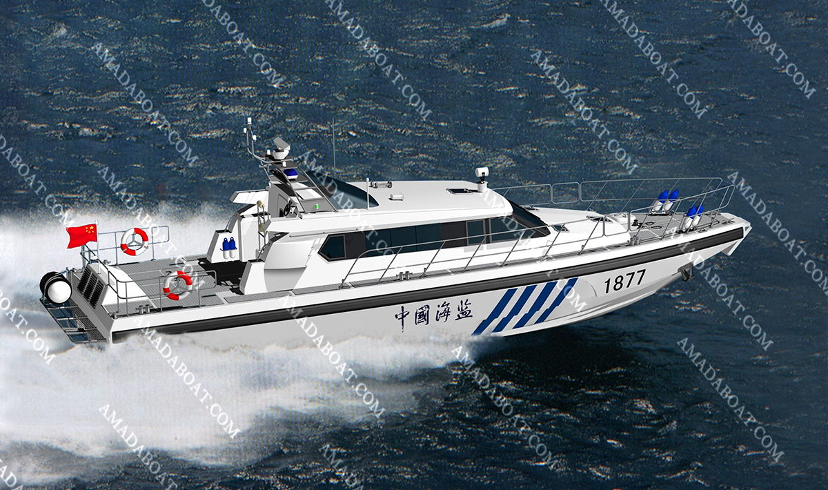 Workboat 1877b Maritime High Speed FRP Coastal