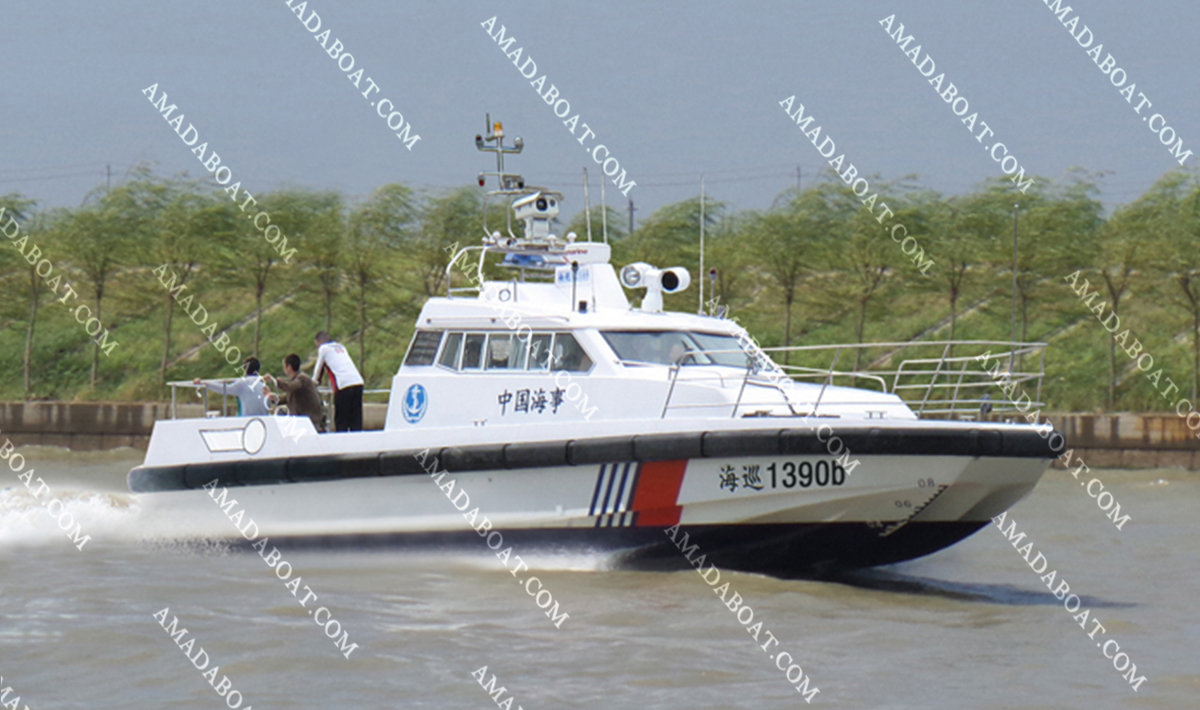 Search and Rescue Boat 1390c Maritime Trimaran
