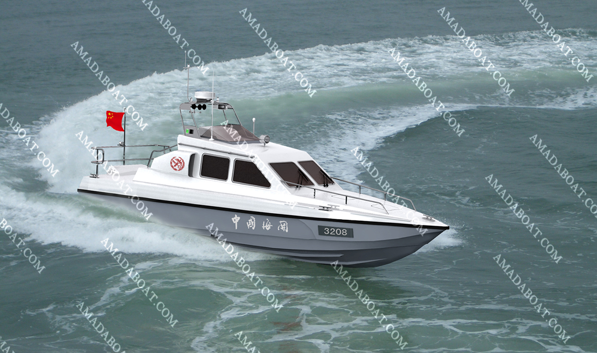 Workboat 1360c China Coast Guard High Speed Carbon