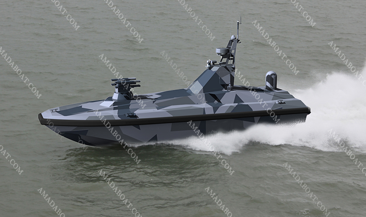USV 1134 Aluminum High Speed Craft Catamaran Waterjets Offshore