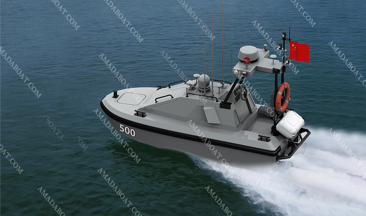 USV 500 Rescue and Research Catamaran FRP Coastal